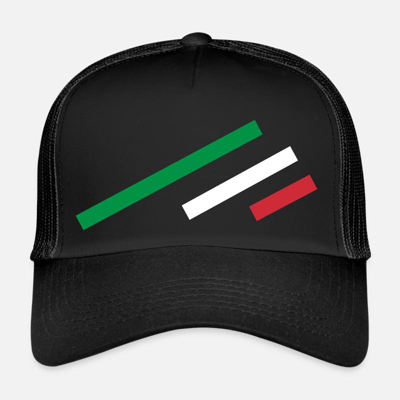 Italie Stripe Casquette trucker 