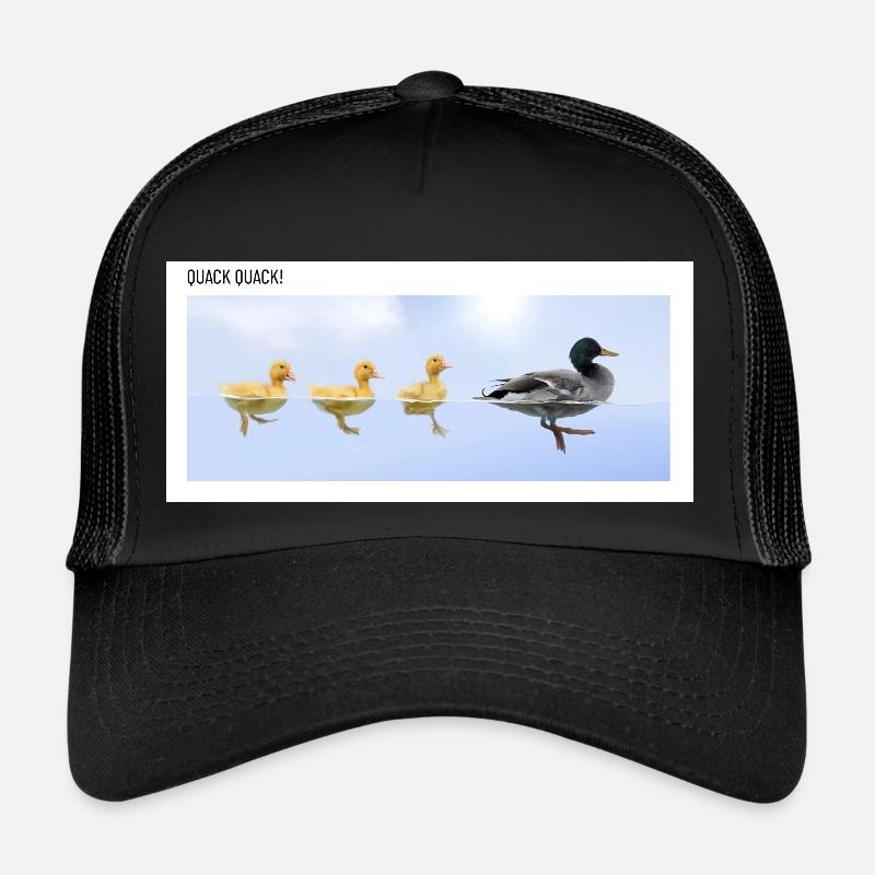 Duck Quack Quack Trucker Cap