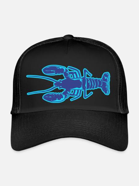 Lobster - Trucker Cap - black/black - Front