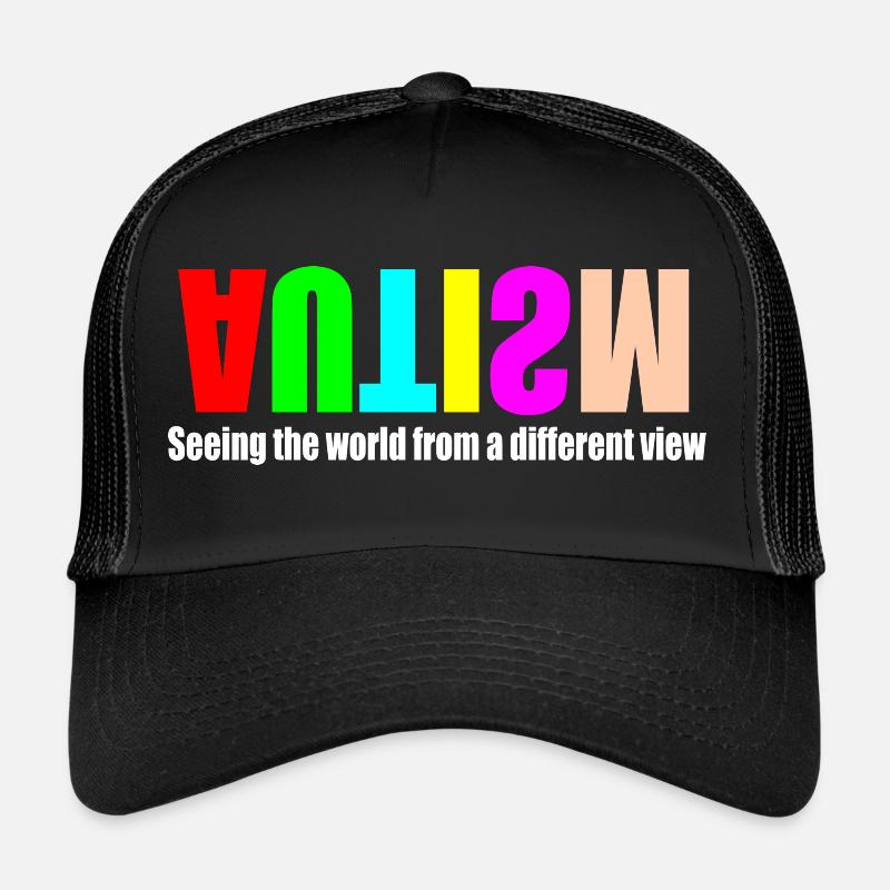 Autism - Trucker Cap - black/black