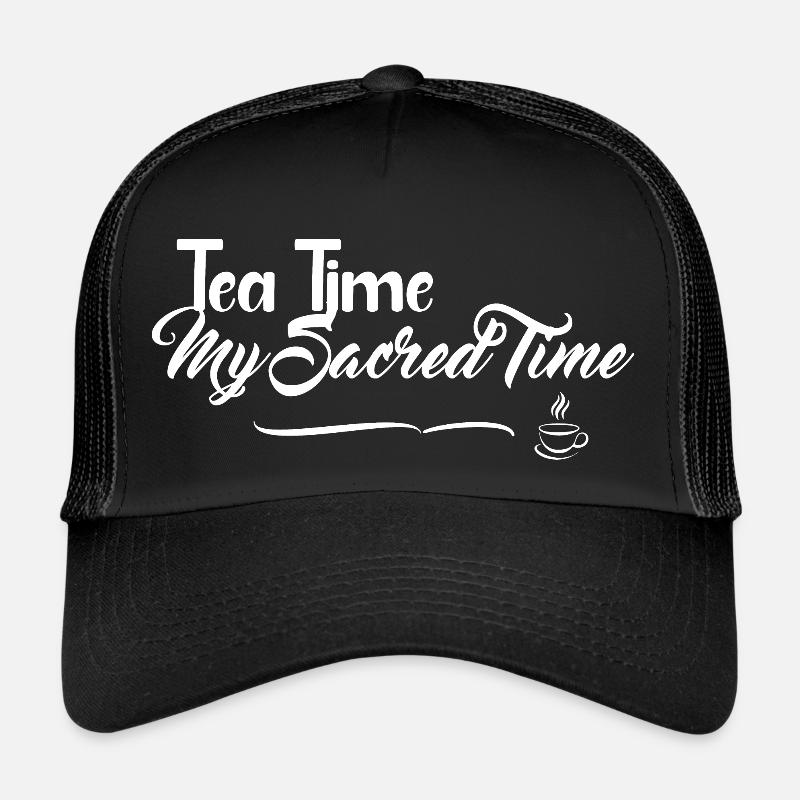 Tea Time et Hapiness Design Casquette trucker 