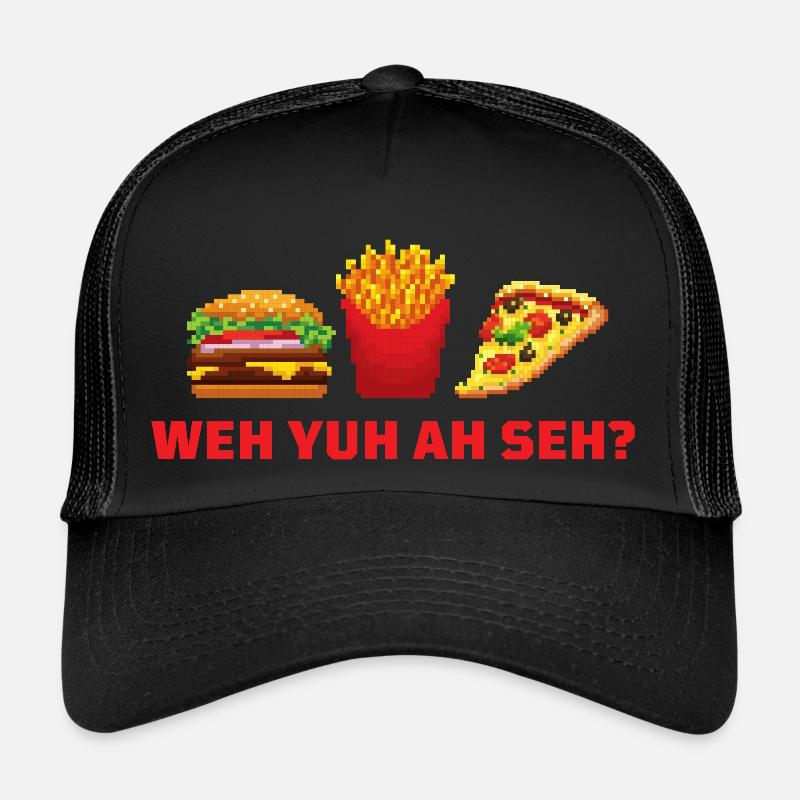 Wehyuh - Trucker Cap - Schwarz/Schwarz