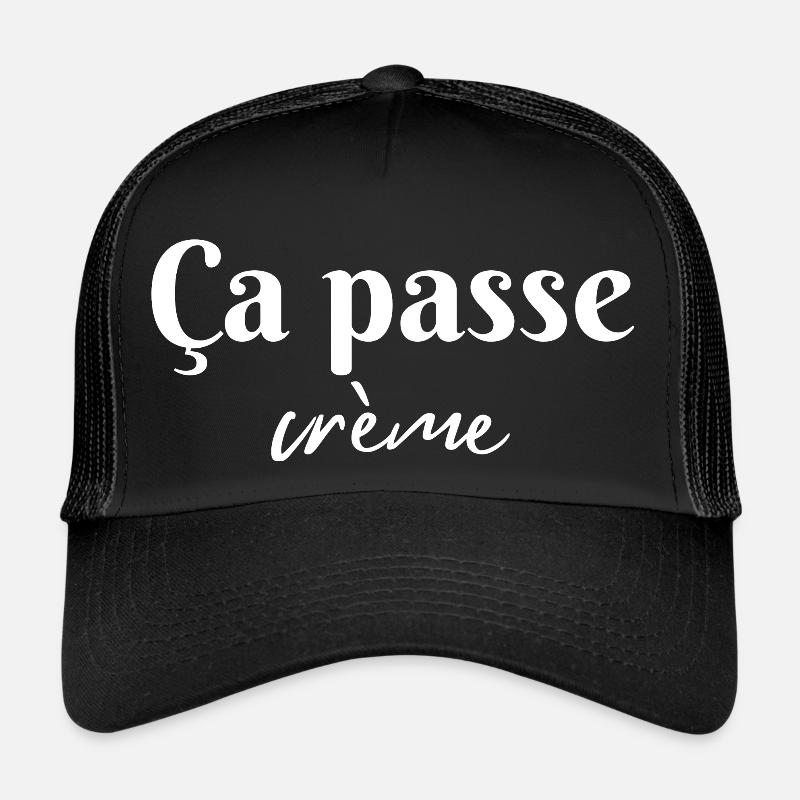 Ça passe crème Casquette trucker 