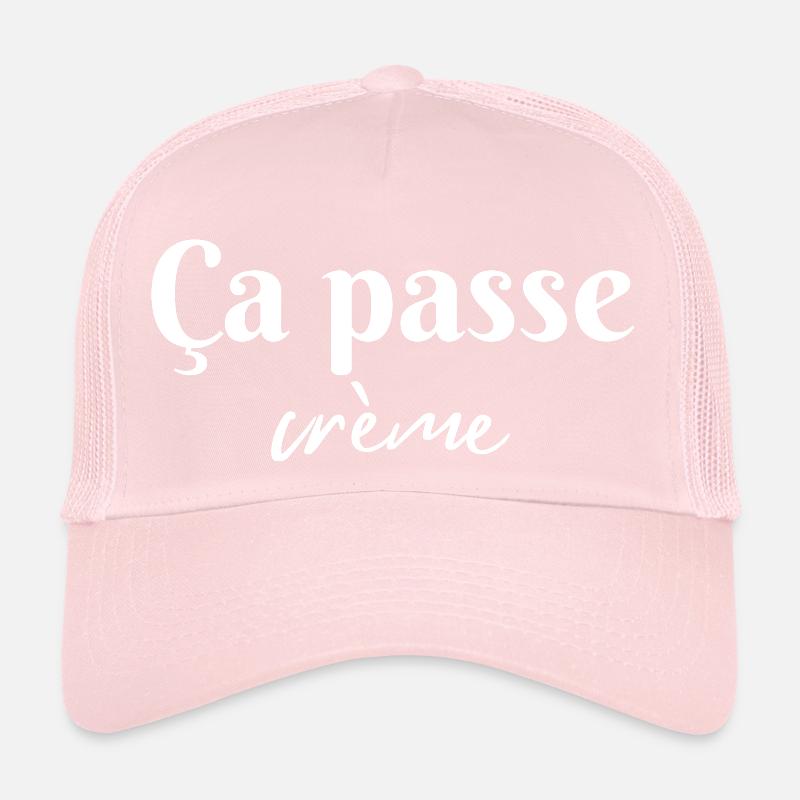 Ça passe crème Casquette trucker 