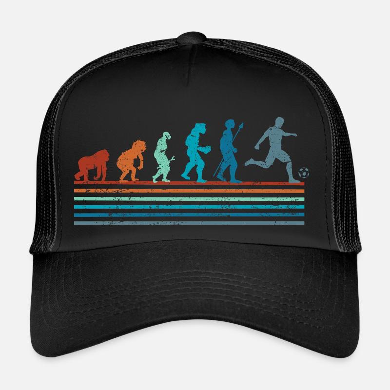 Vintage Retro Football Evolution Trucker Cap