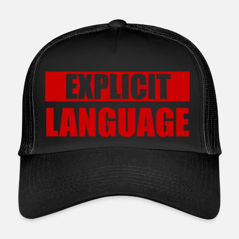 Coarse Language - Red Trucker Cap
