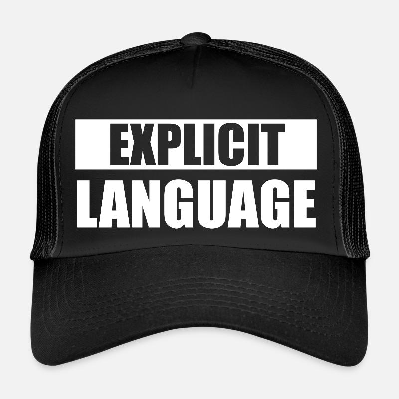 Explicit language Trucker Cap