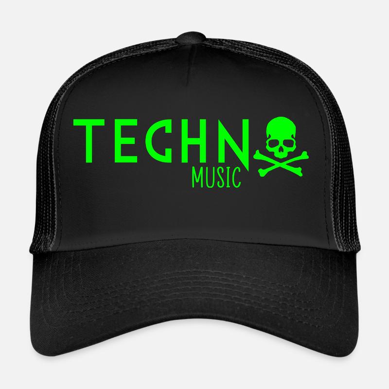 techno music Trucker Cap