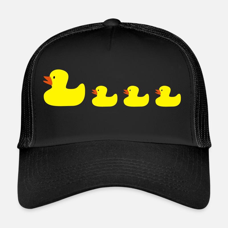 Ente - Trucker Cap - Schwarz/Schwarz