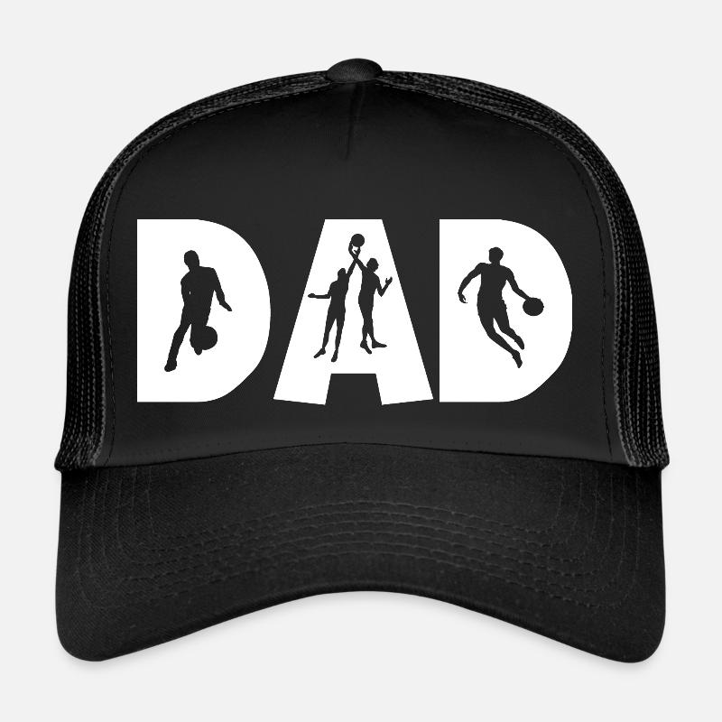 Basketball DAD Trucker Cap