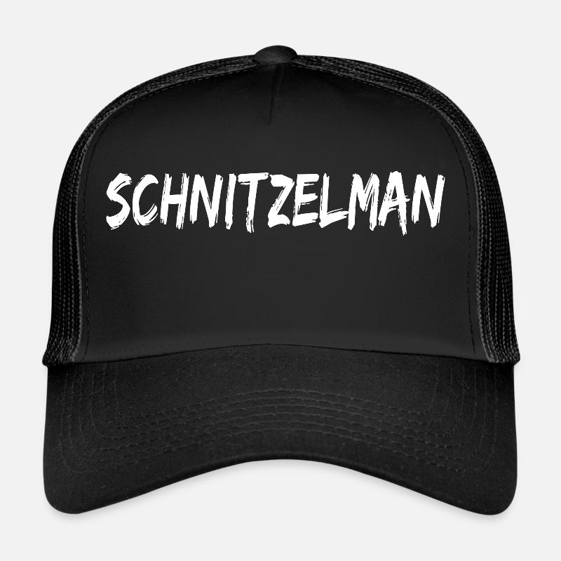 Schnitzelman! Friends, Party, Fun, Gift! Trucker Cap