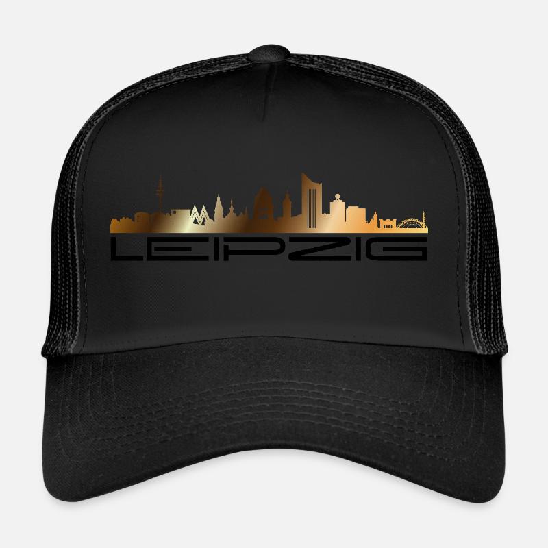 Skyline de Leipzig Casquette trucker 