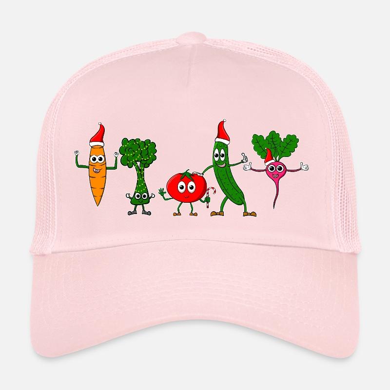 Légume pour Noël Casquette trucker 