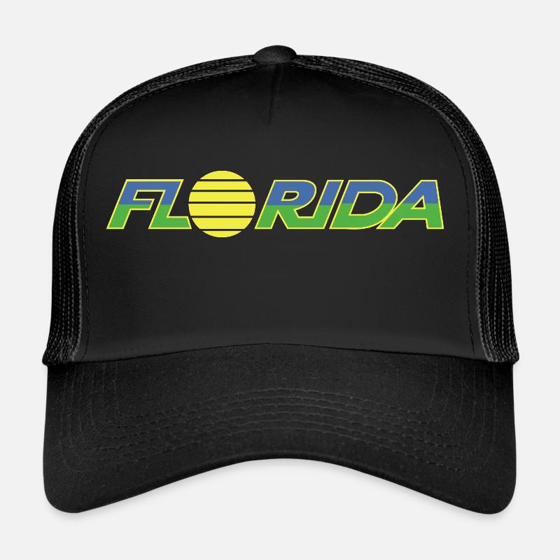 LT Florida - Trucker Cap - Schwarz/Schwarz