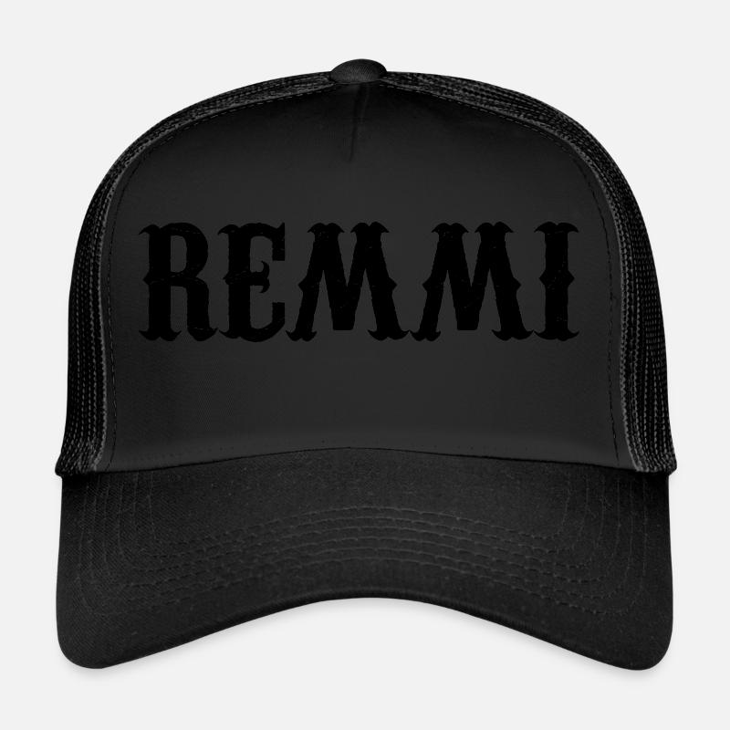 Remmi Demmi Couple Design Gift Trucker Cap