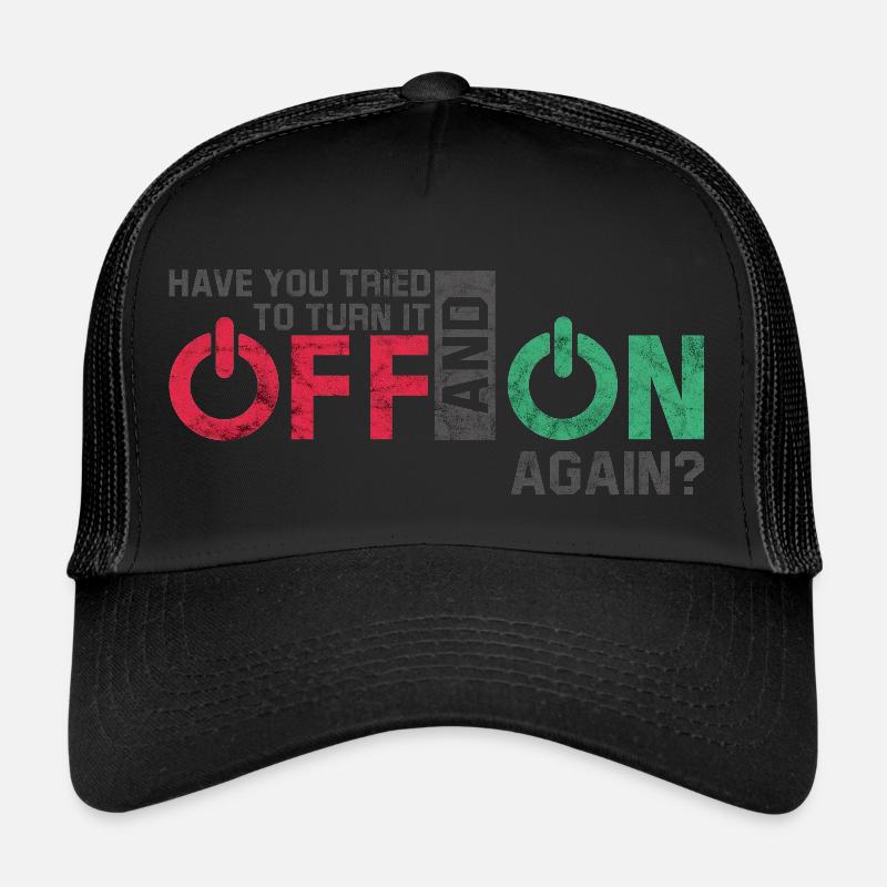 Nerd Geek Computer Informatiker Geschenk Lustig Trucker Cap