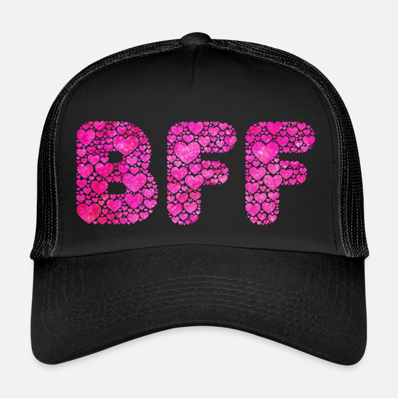 BFF (Herzen & Buchstaben) Trucker Cap