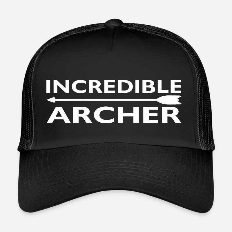 Arc de flèche de tir à l'arc de tir à l'arc Casquette trucker 