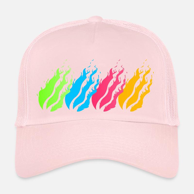 Fireball Neon Trucker Cap