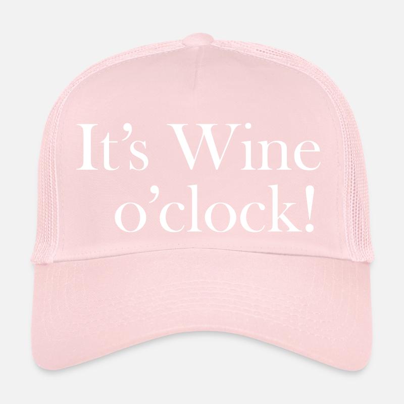 C’est l’heure du vin Casquette trucker 