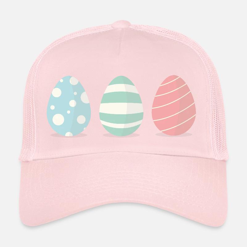 Trois œufs de Pâques Casquette trucker 