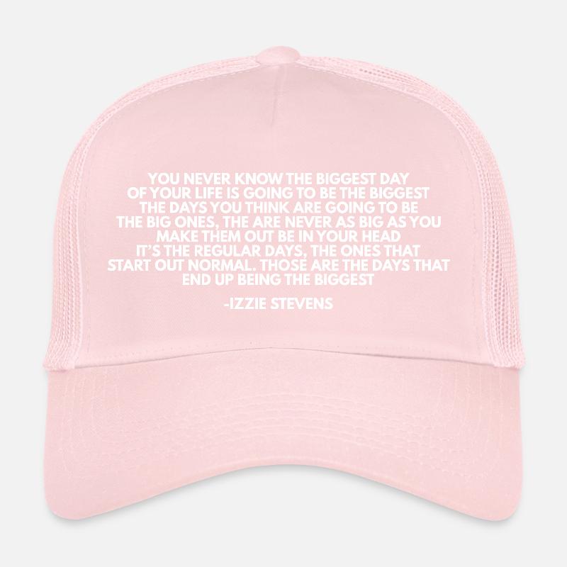 greysanatomy Citation d’Izzie Stevens Casquette trucker 