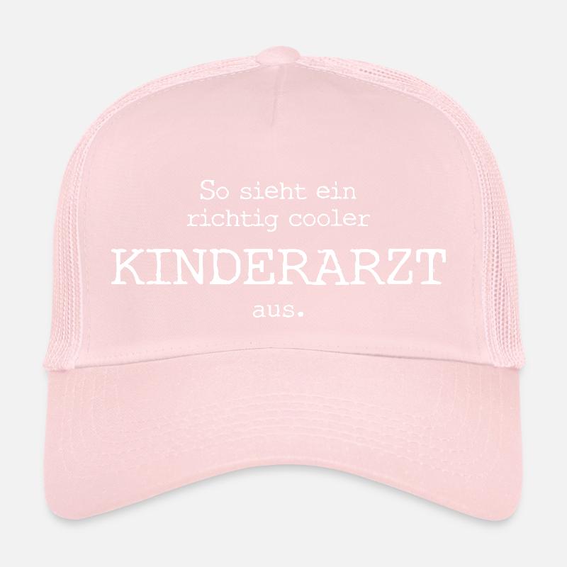 So sieht ein richtig cooler Kinderarzt aus. Trucker Cap