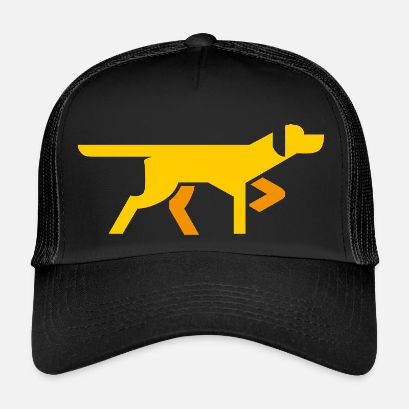 chien Casquette trucker 
