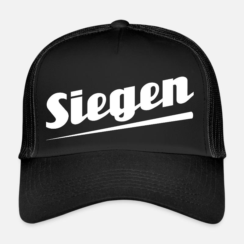 Siegen - Textdesign mit Stadtnamen Trucker Cap