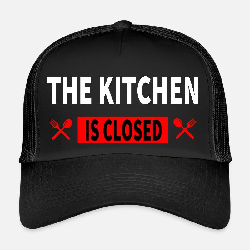 Küche - Trucker Cap - Schwarz/Schwarz
