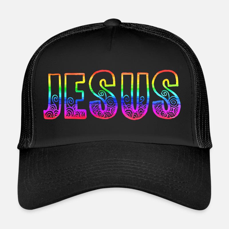 L’arc-en-ciel de Jésus Casquette trucker 