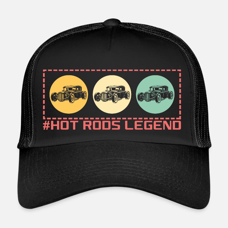 Hot Rods Legend- Oldtimer Trucker Cap