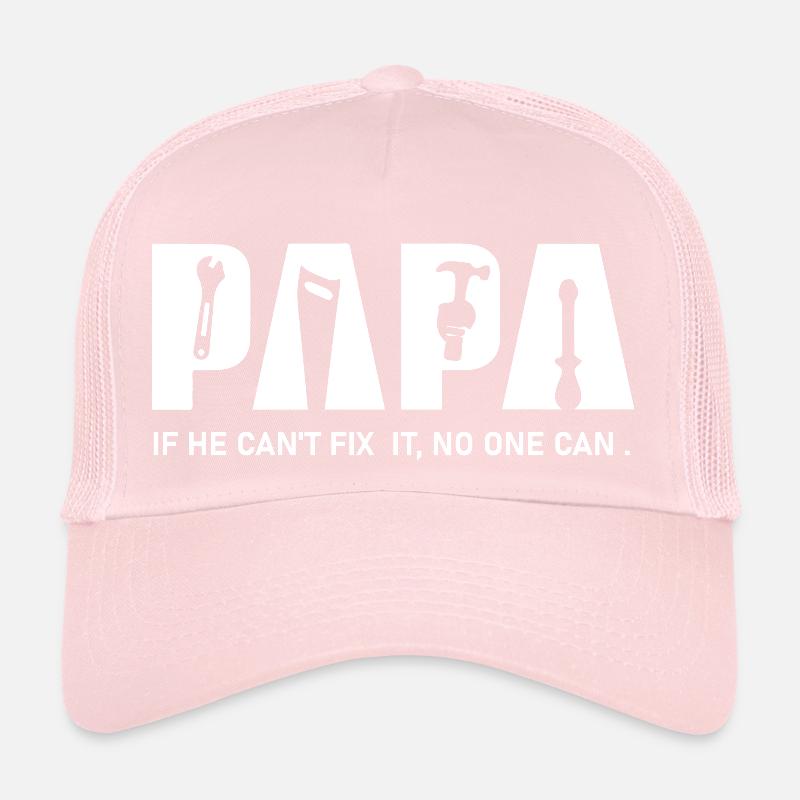 Papa can fix it tool box Father's Day Trucker Cap