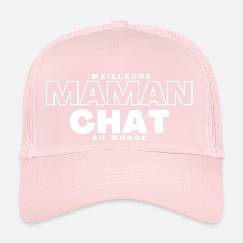 Maman chat Casquette trucker 