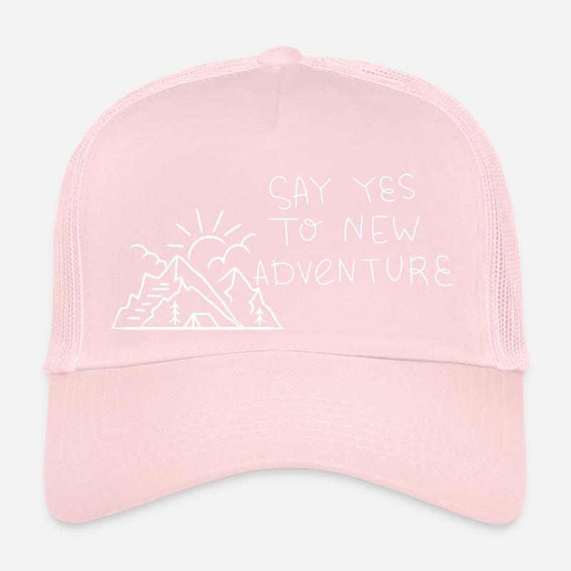 Dites oui à l’aventure Casquette trucker