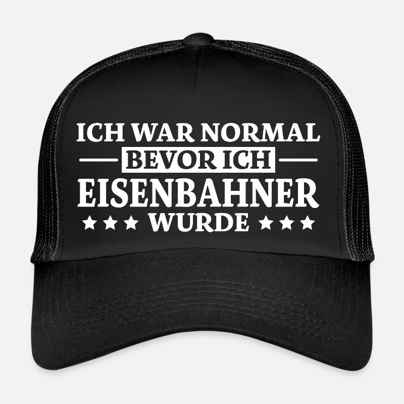 Eisenbahner Spruch Lokführer Eisenbahner Geschenk Trucker Cap