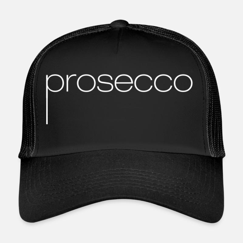 Prosecco Gossip Blanc Casquette trucker 