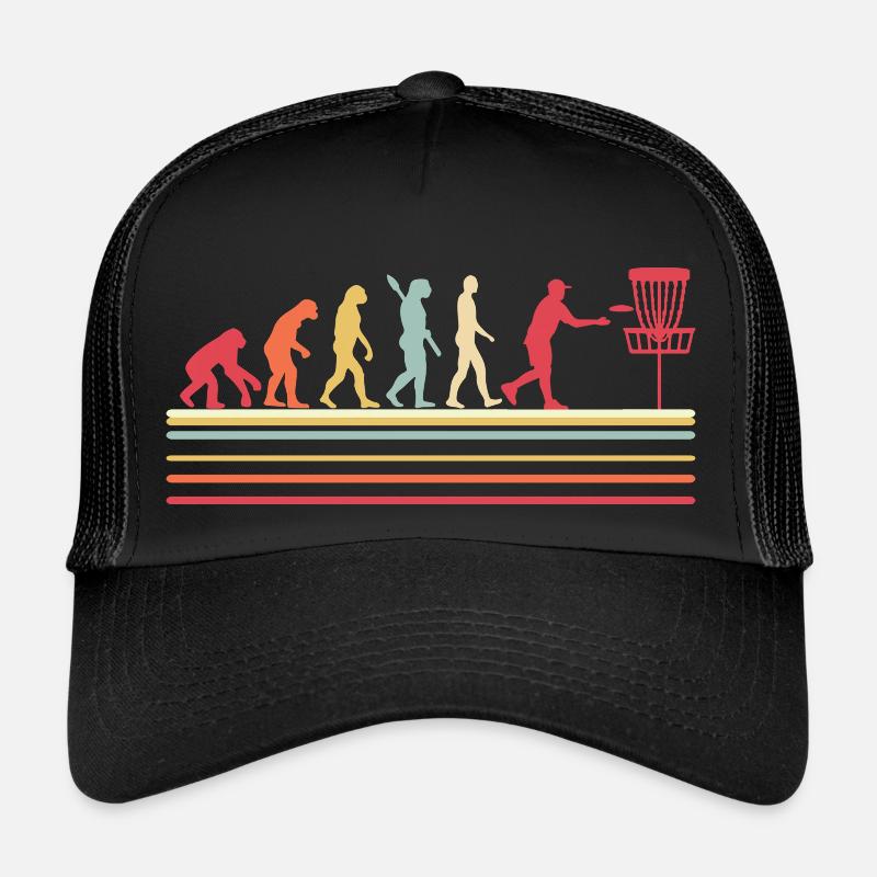 Disc Golf Disc Golfer Evolution Sport Casquette trucker 