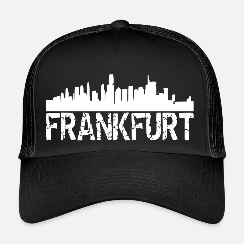 Frankfurt - Trucker Cap - Schwarz/Schwarz