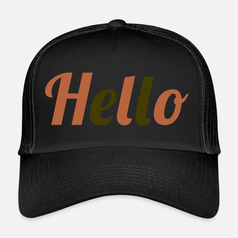 Hello Casquette trucker 