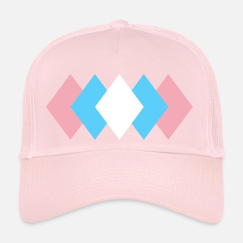 Fierté transgenre subtile Casquette trucker 