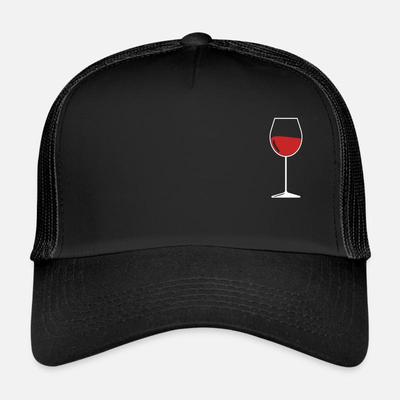 Dans Vino Veritas Casquette trucker 