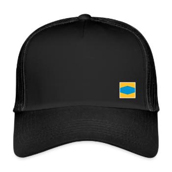 Haruku Signature - Trucker Cap - Schwarz/Schwarz - Vorne