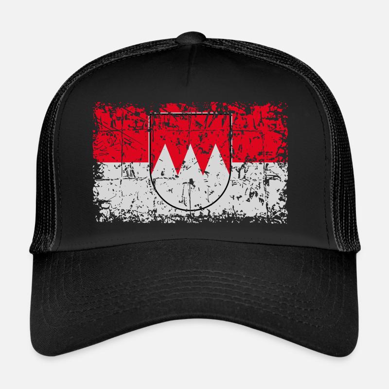 Franken - Trucker Cap - Schwarz/Schwarz