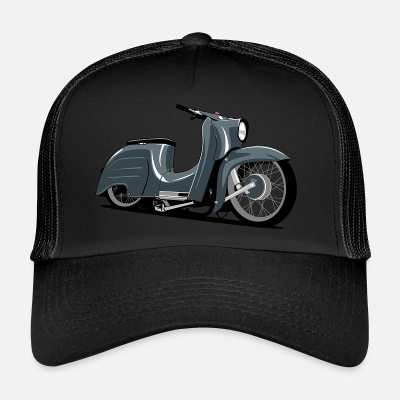 vélomoteur bas Casquette trucker 