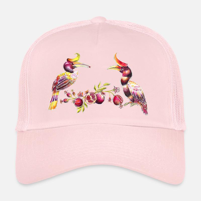 Calao à côté de la branche Casquette trucker 