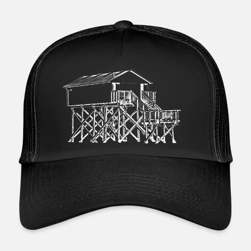 Pfahlbau weiss Trucker Cap