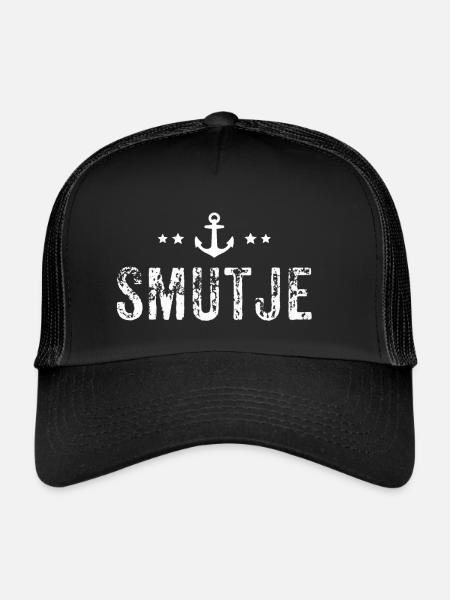 Smutje - Trucker Cap - Schwarz/Schwarz