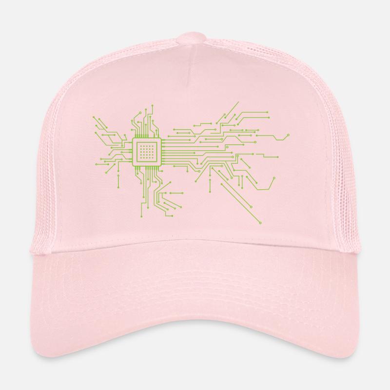Circuit imprimé Casquette trucker 