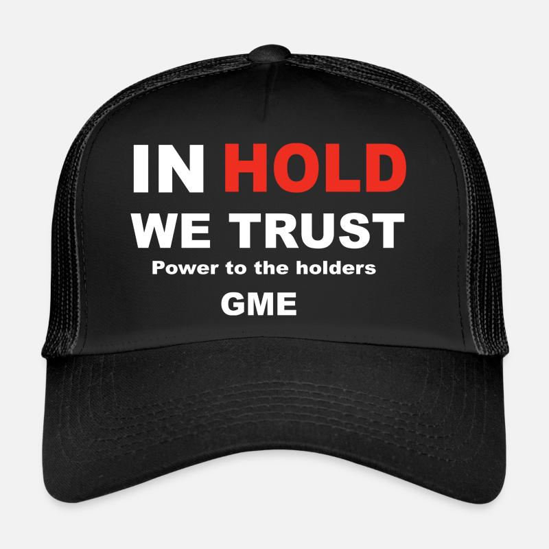 In der Warteschleife vertrauen wir GME Gamestop Corp New - Trucker Cap - Schwarz/Schwarz